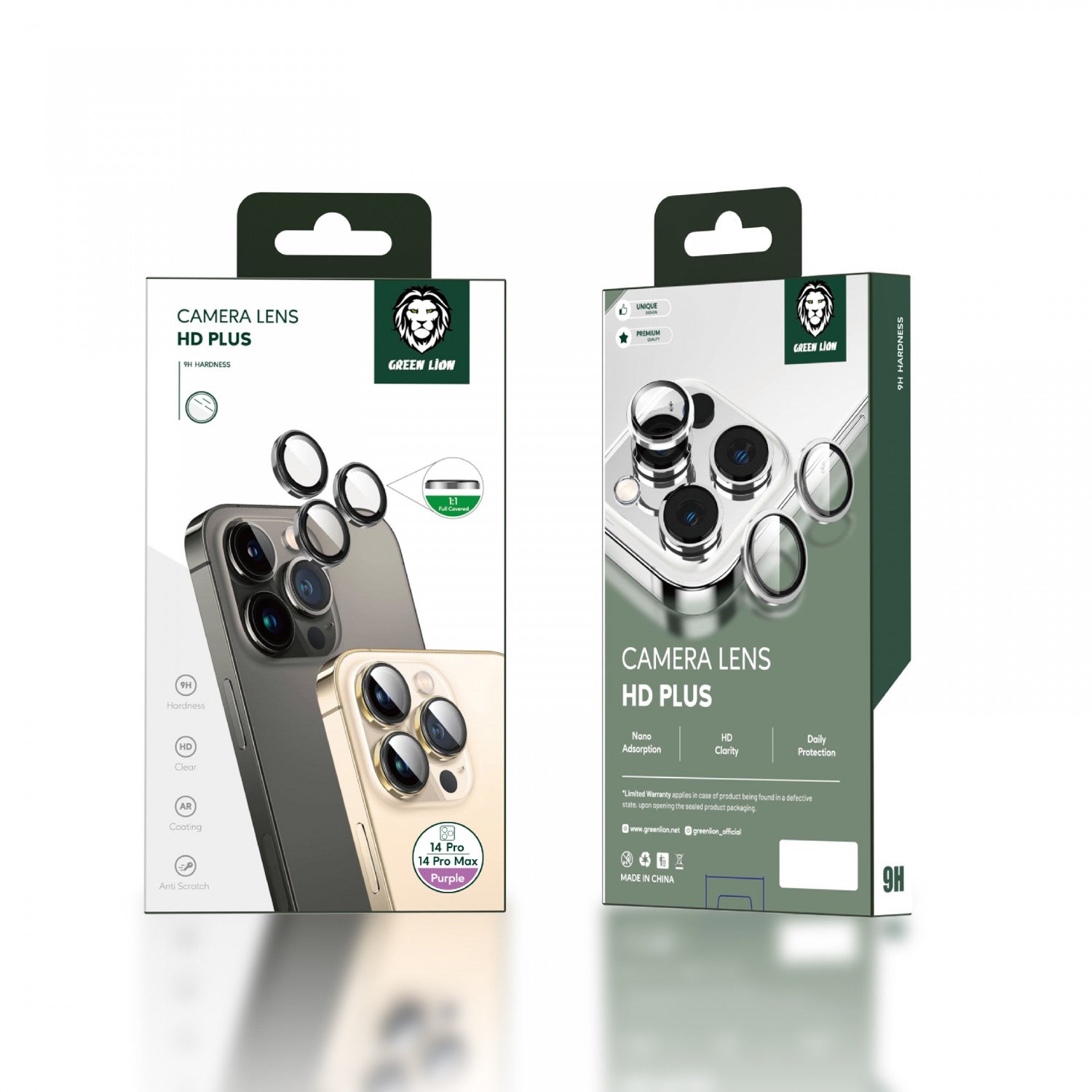 Green Lion Camera Lens HD Plus Protector for iPhone 13 Pro / Pro Max Green Lion Camera Lens HD Plus Protector for iPhone 13 Pro / Pro Max
